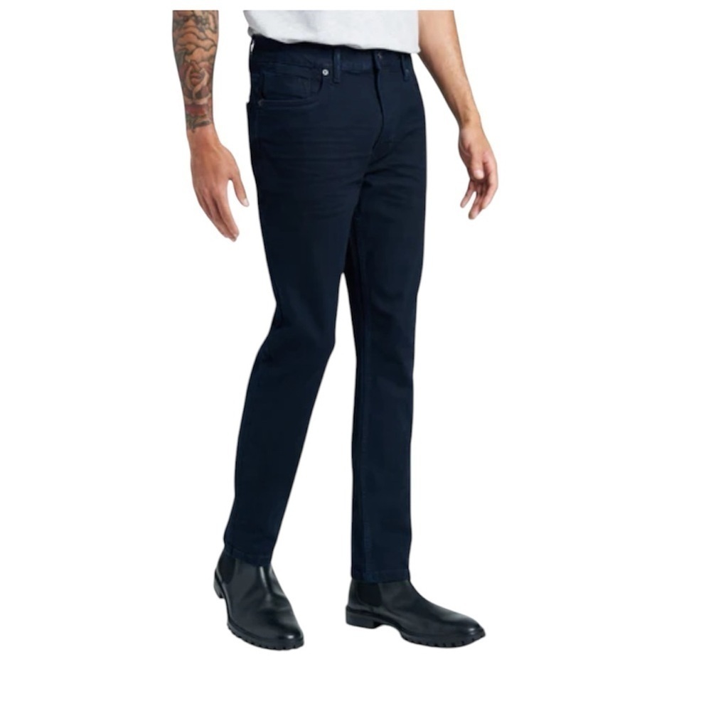 Kenneth Cole Reaction Dark Navy  Chambray soft‎ denim Chinos